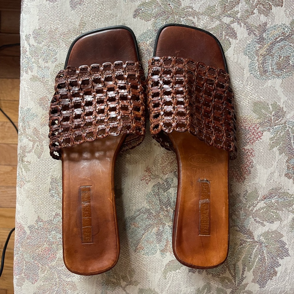 90s Square Toe Sesto Meucci Sandals